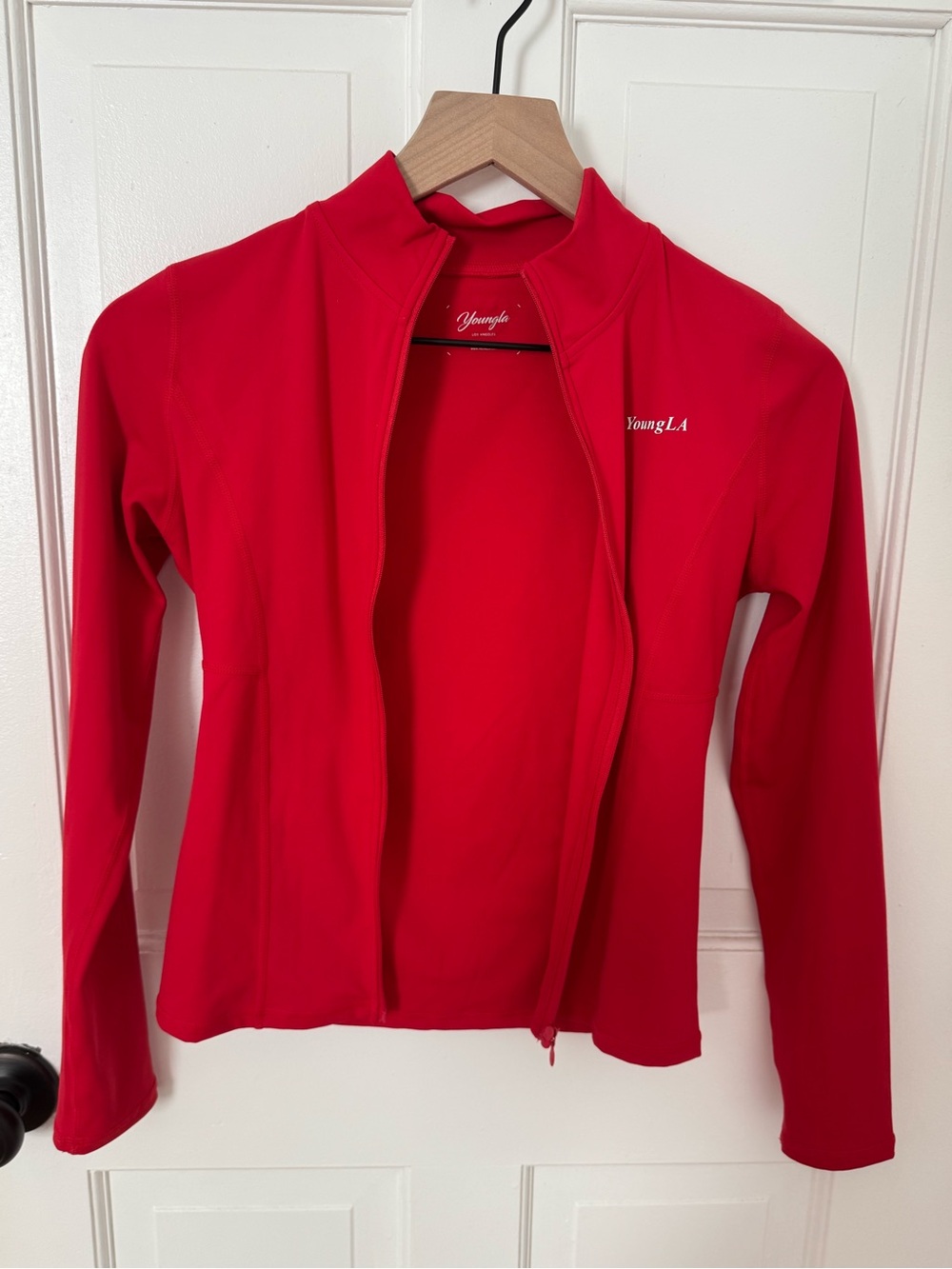 YoungLA Women’s Bright Red Full-Zip